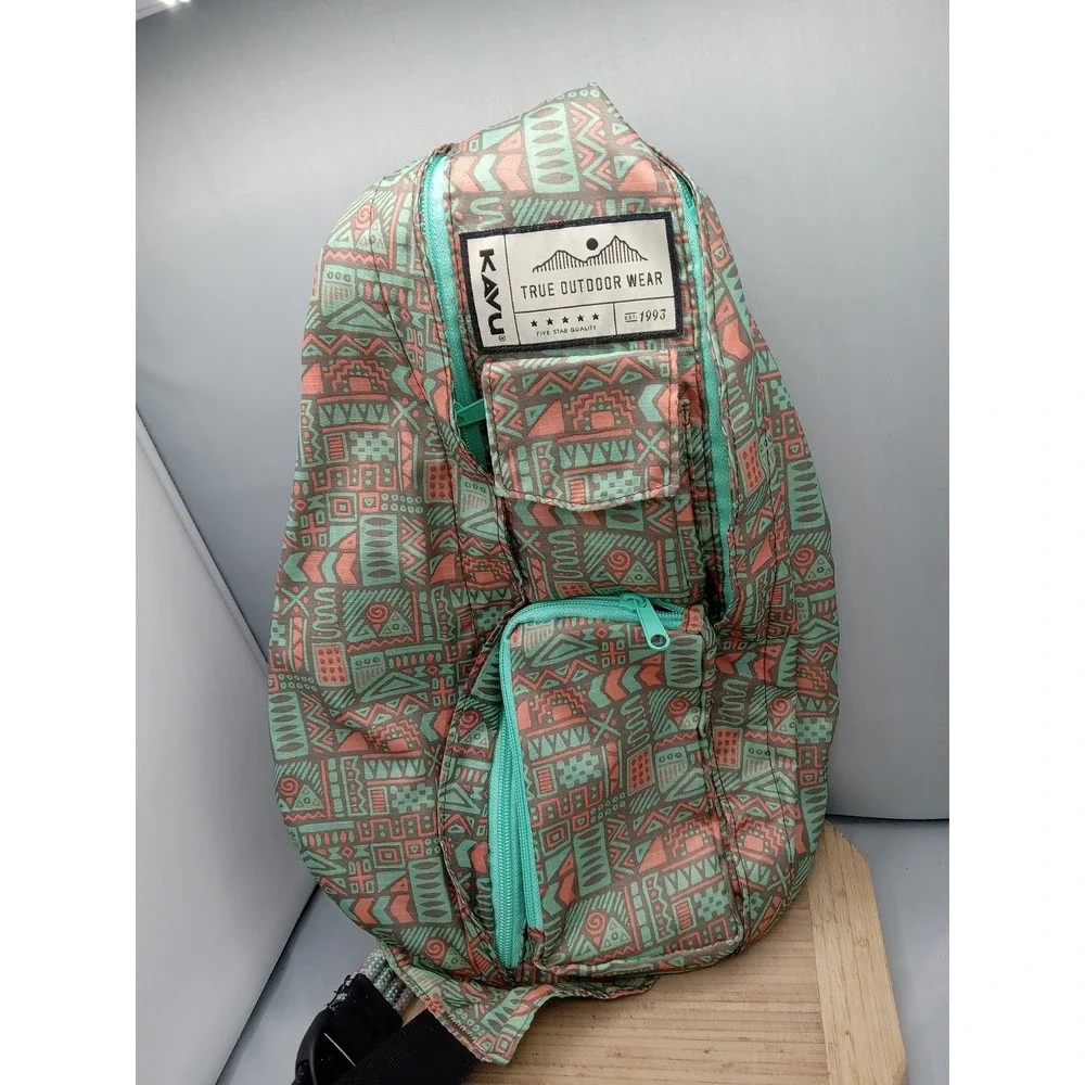 Kavu‎ Rope Sling Bag Pastel Chalk Crossbody Backpack Bag Good Condition